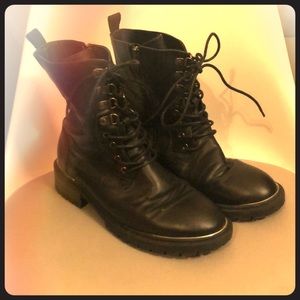 Torrid Combat Boots w/ Metal Heel